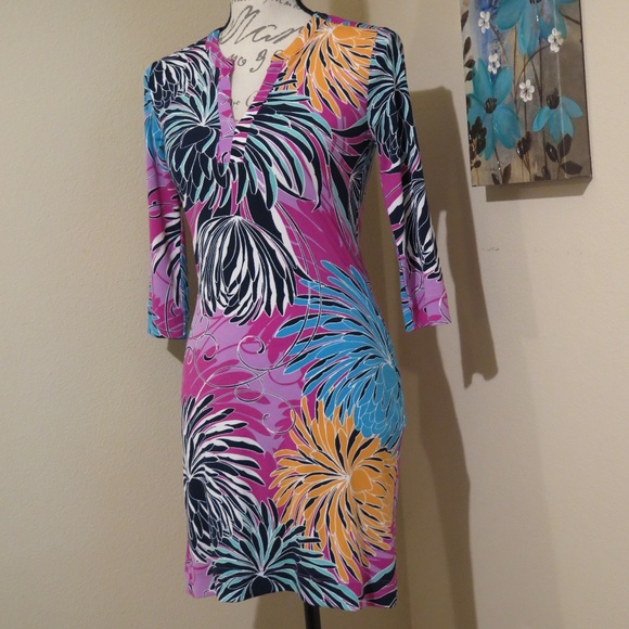 $sold$ Banana Republic ☆ Floral Dress Petite XXS - Picture 4 of 6